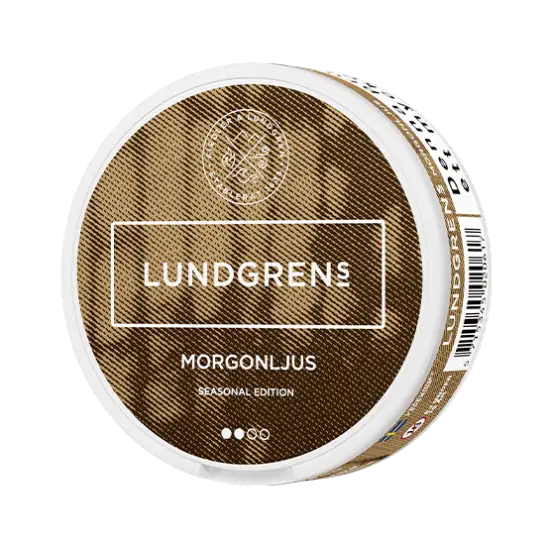 Lundgrens Morgonljus Limited Edition – puszka woreczków nikotynowych