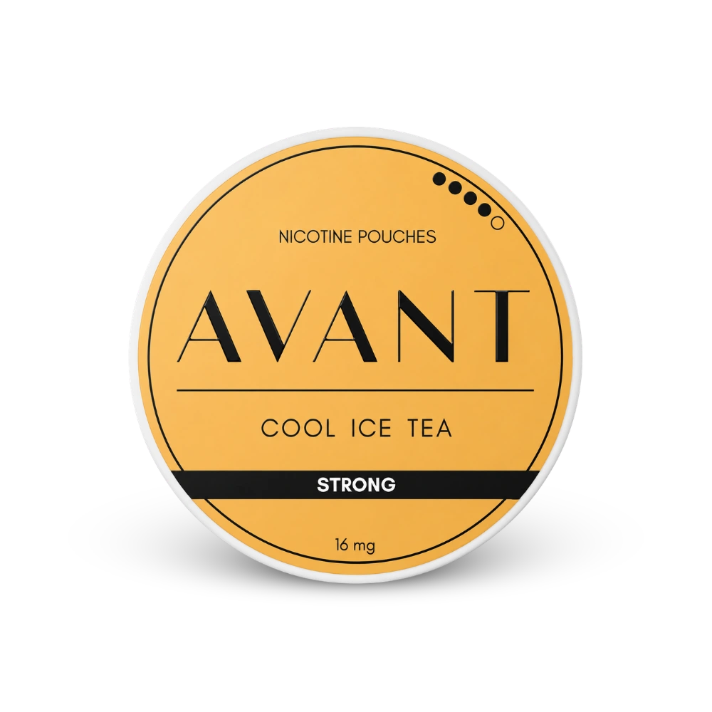 Avant Cool Ice Tea Strong – nicotine pouch can