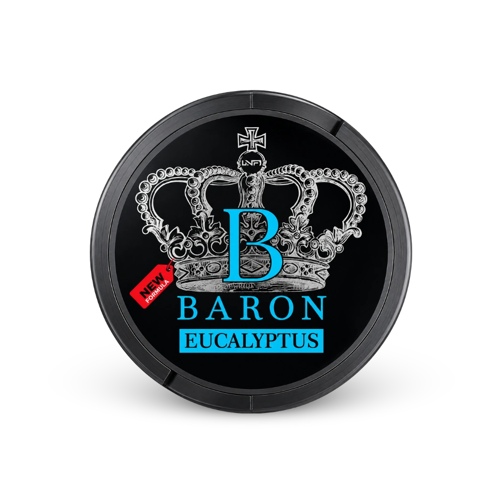 Baron Eucalyptus – nicotine pouch can