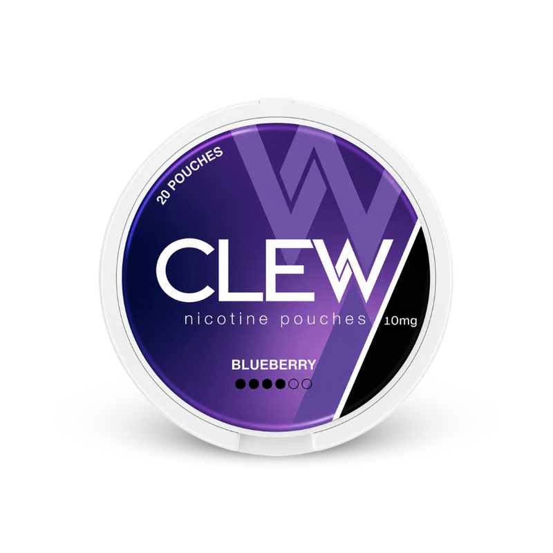 CLEW Blueberry 10mg – puszka woreczków nikotynowych