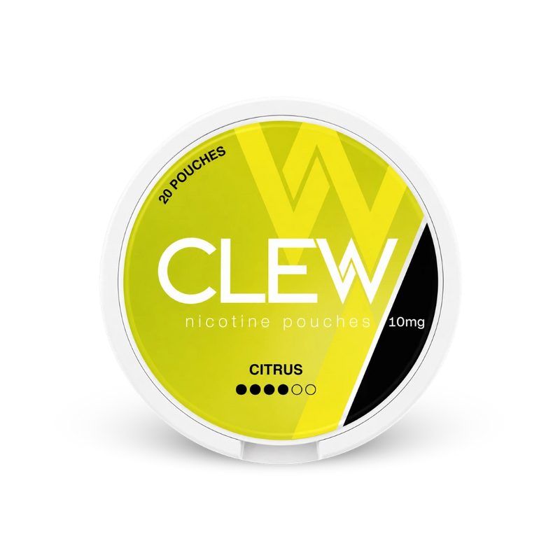 CLEW Citrus 10mg – puszka woreczków nikotynowych