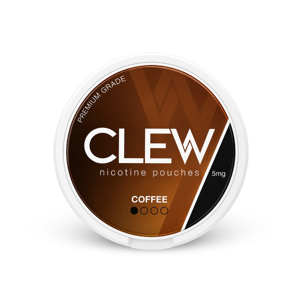 CLEW Coffee 5mg – puszka woreczków nikotynowych