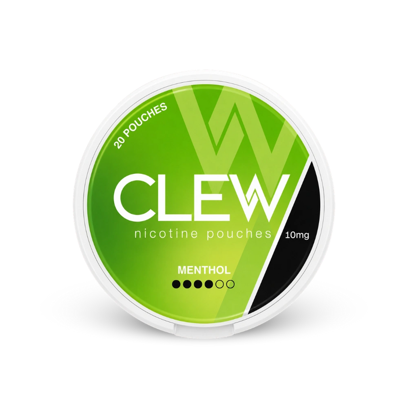 CLEW Menthol 10mg – puszka saszetek nikotynowych