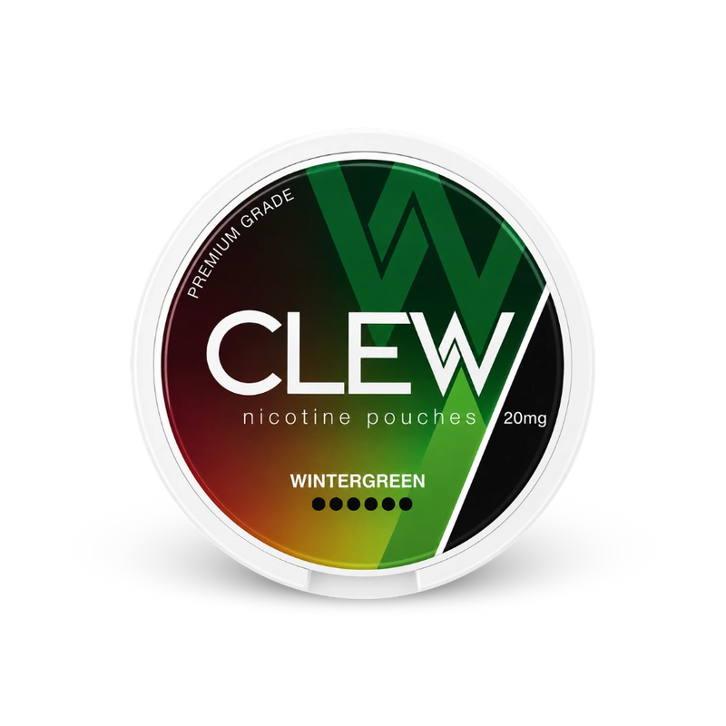 CLEW Wintergreen 20mg – puszka poduszeczek nikotynowych