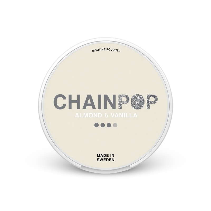 Chainpop Migdał & Wanilia – puszka poduszeczek nikotynowych