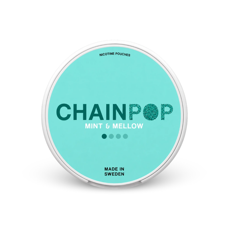Chainpop Mint & Mellow – puszka woreczków nikotynowych