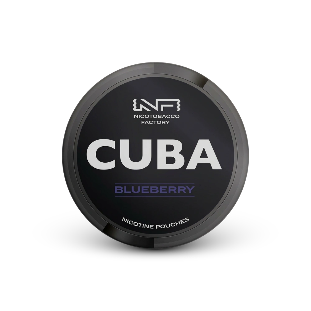 Cuba Black Blueberry – puszka woreczków nikotynowych