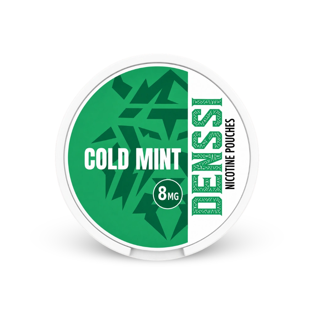 Denssi Cold Mint 8mg – puszka woreczków nikotynowych