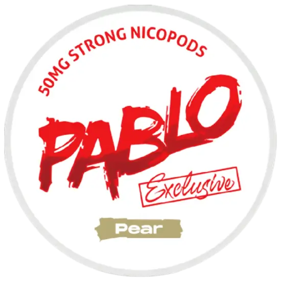 PABLO Exclusive Pear Strong – puszka saszeteknikotynowych