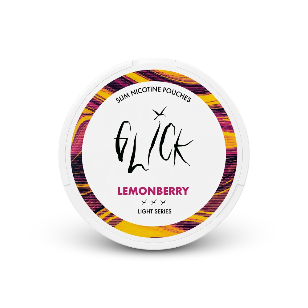 Glick Lemonberry Light – puszka samoprzylepnych woreczków nikotynowych