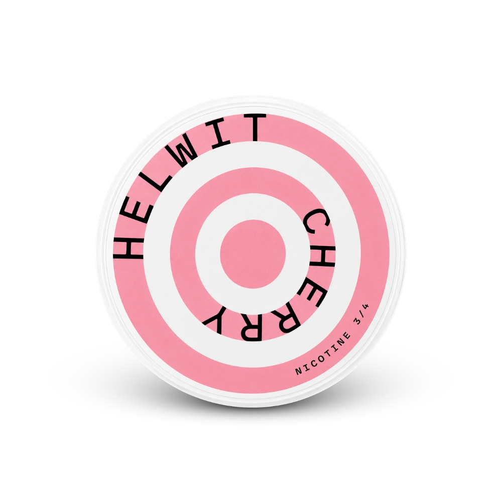 HELWIT Cherry Medium – puszka woreczków nikotynowych