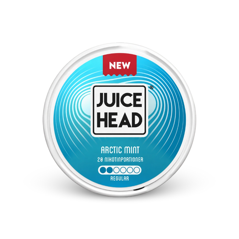 Juice Head Arctic Mint Regular – puszka woreczków nikotynowych