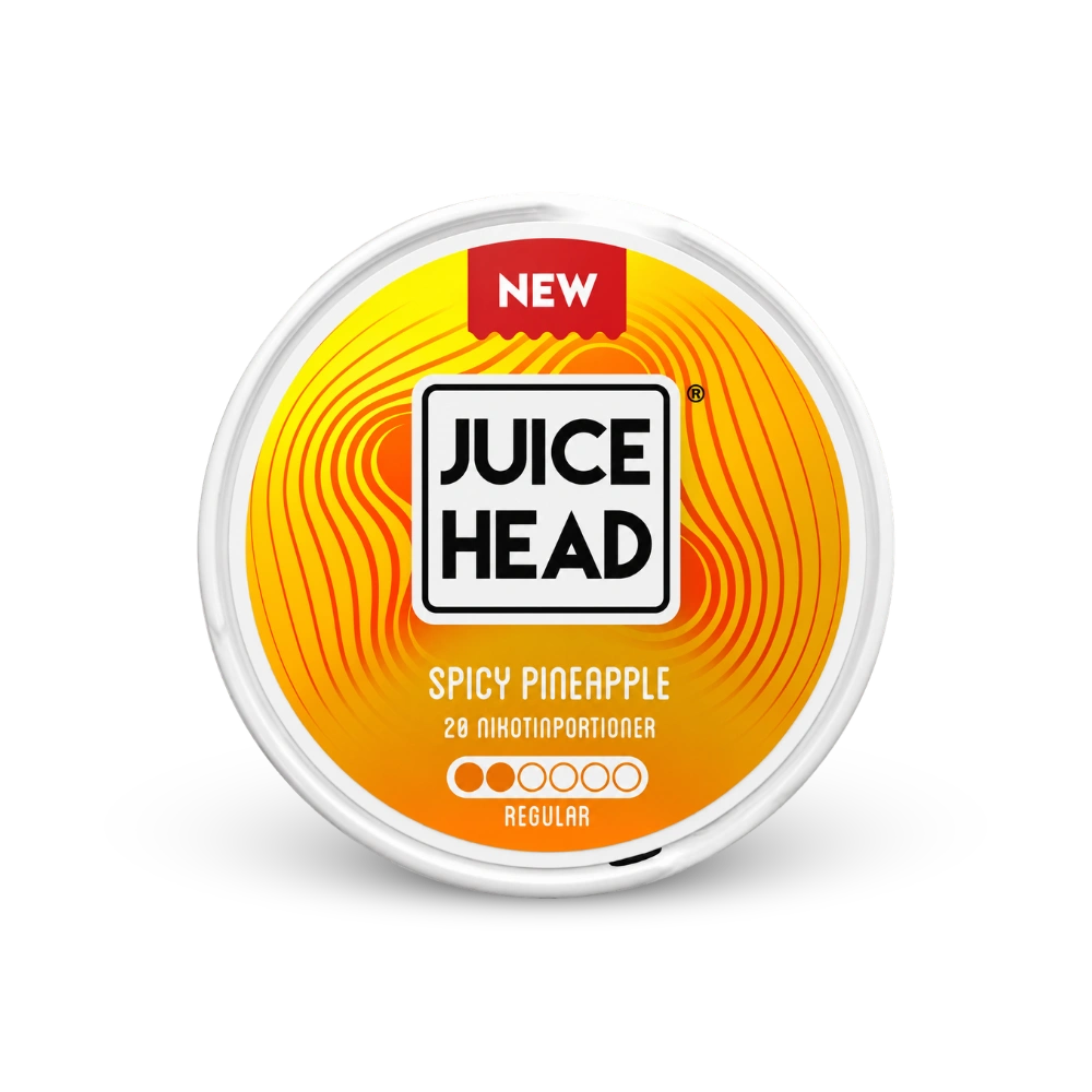 Juice Head Spicy Pineapple Regular – puszka wyrobów nikotynowych