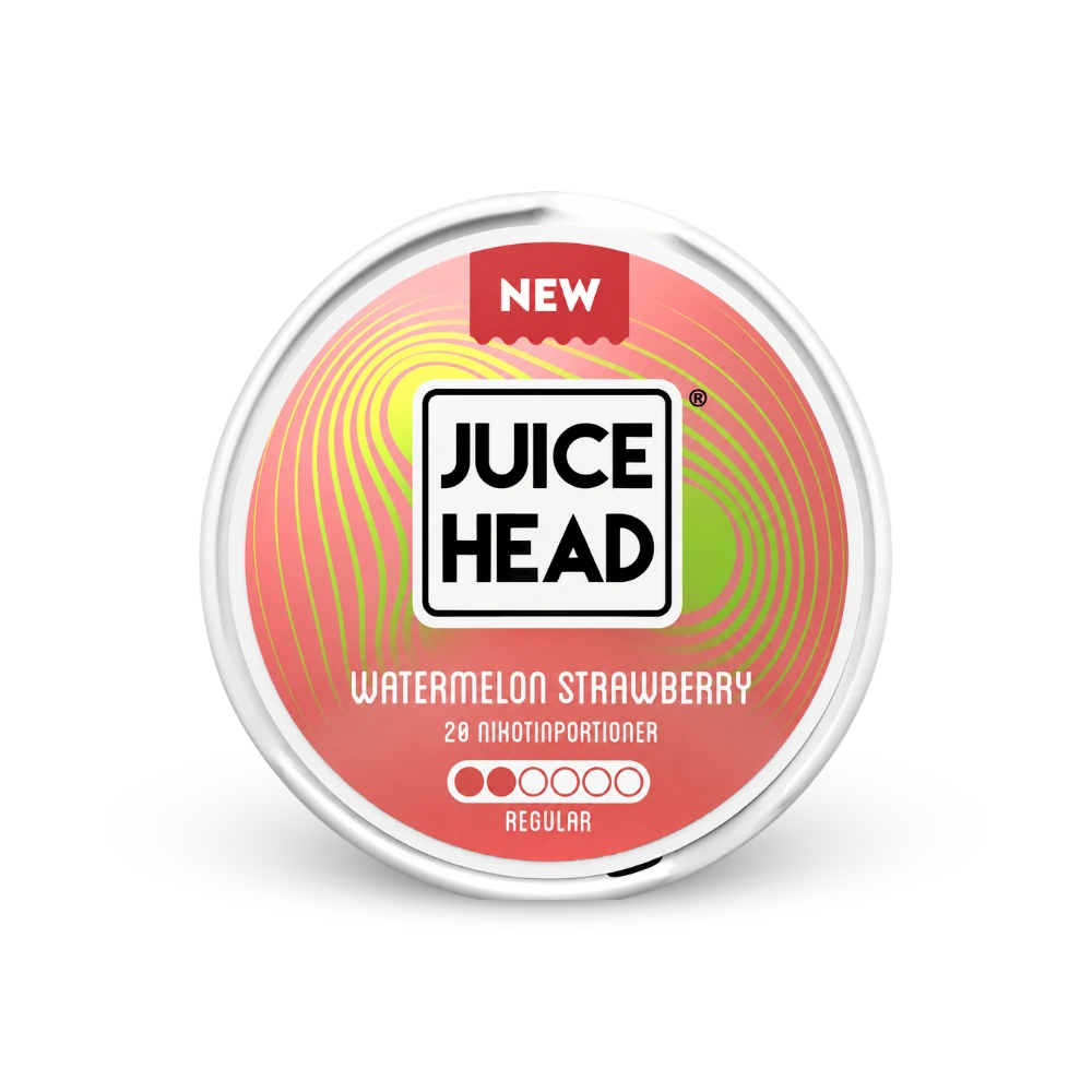 Juice Head Watermelon Strawberry Regular – puszka saszetek nikotynowych