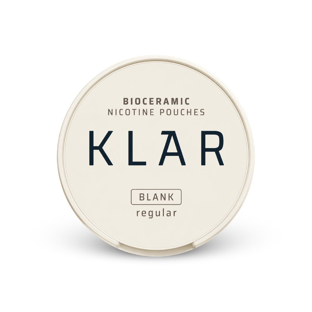 KLAR Blank Regular Mini – puszka woreczków nikotynowych