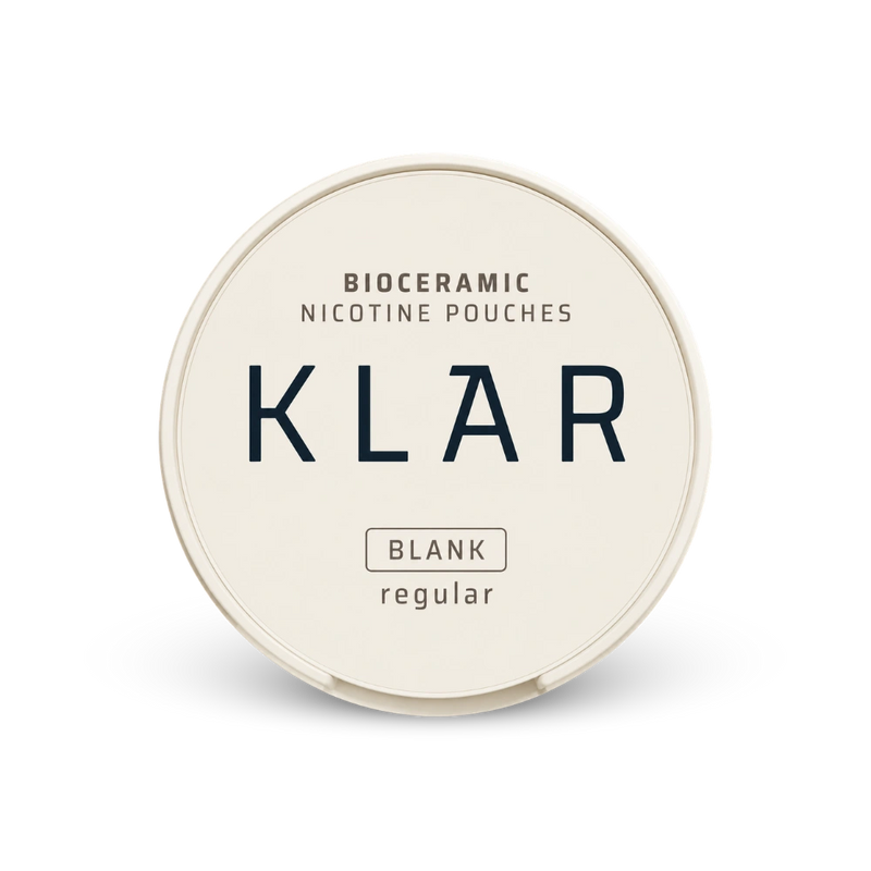 KLAR Blank Regular Mini – puszka woreczków nikotynowych