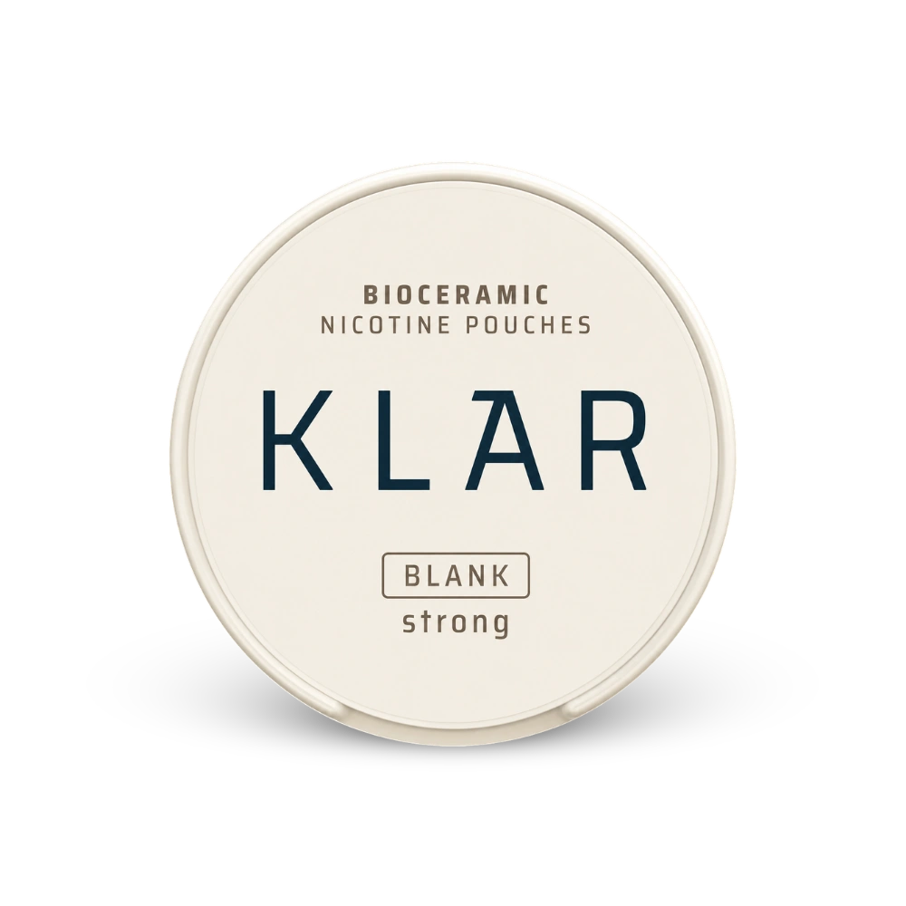 KLAR Blank Strong Mini – puszka poduszeczek nikotynowych