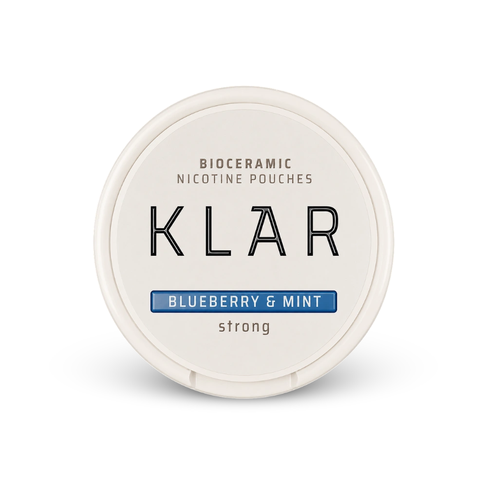 KLAR Strawberry Basil Strong Mini – puszka saszetki nikotynowe