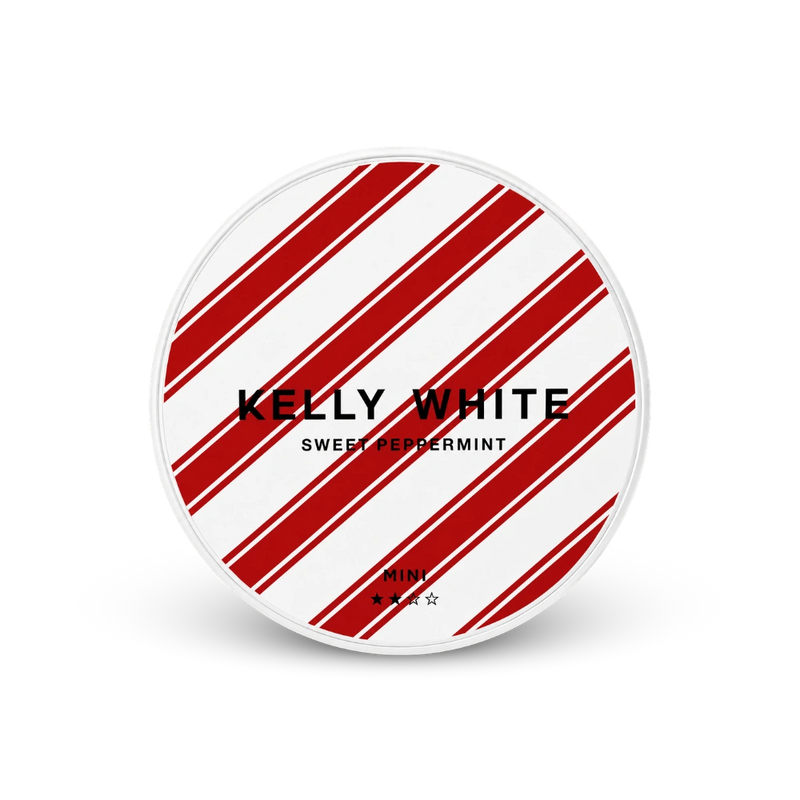 Kelly White Mini Sweet Peppermint – puszka saszetek nikotynowych