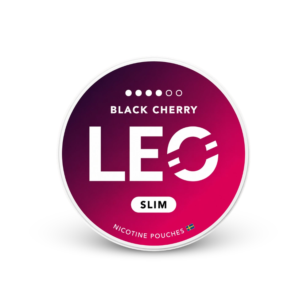 LEO Black Cherry Strong – puszka nikotynowych saszetek