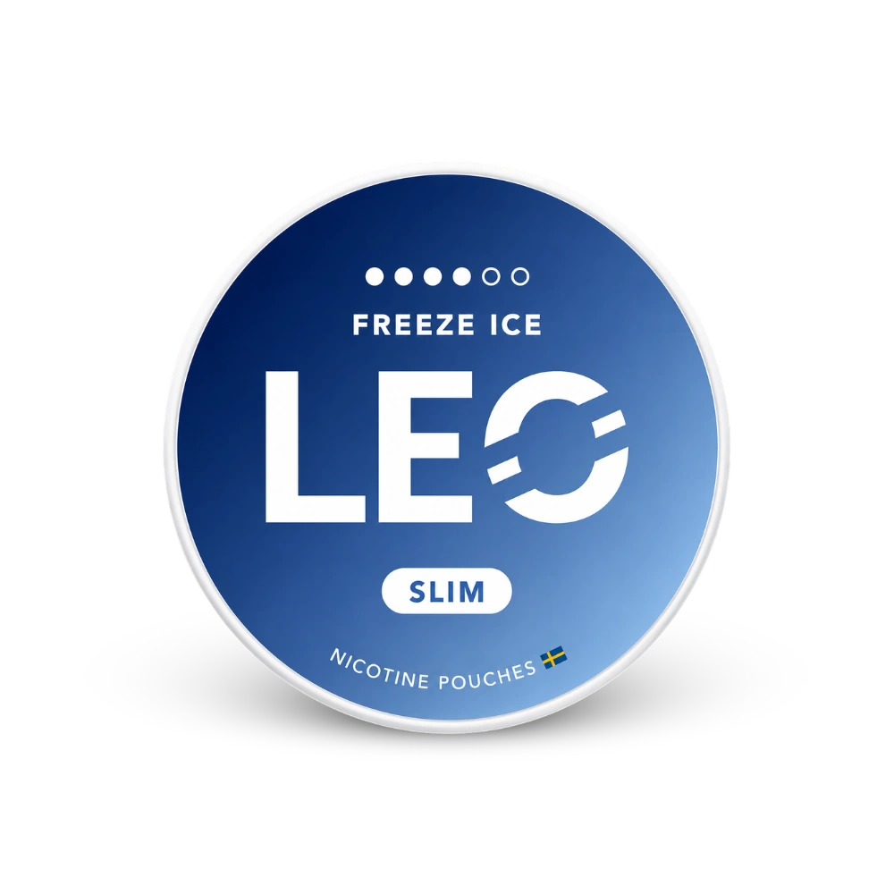 LEO Freeze Ice Strong – puszka woreczków nikotynowych