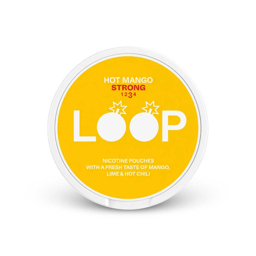 LOOP Hot Mango Strong – puszka saszeteknikotynowych