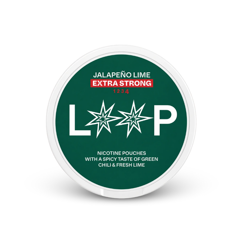 LOOP Jalapeno Lime Extra Strong – puszka woreczków nikotynowych
