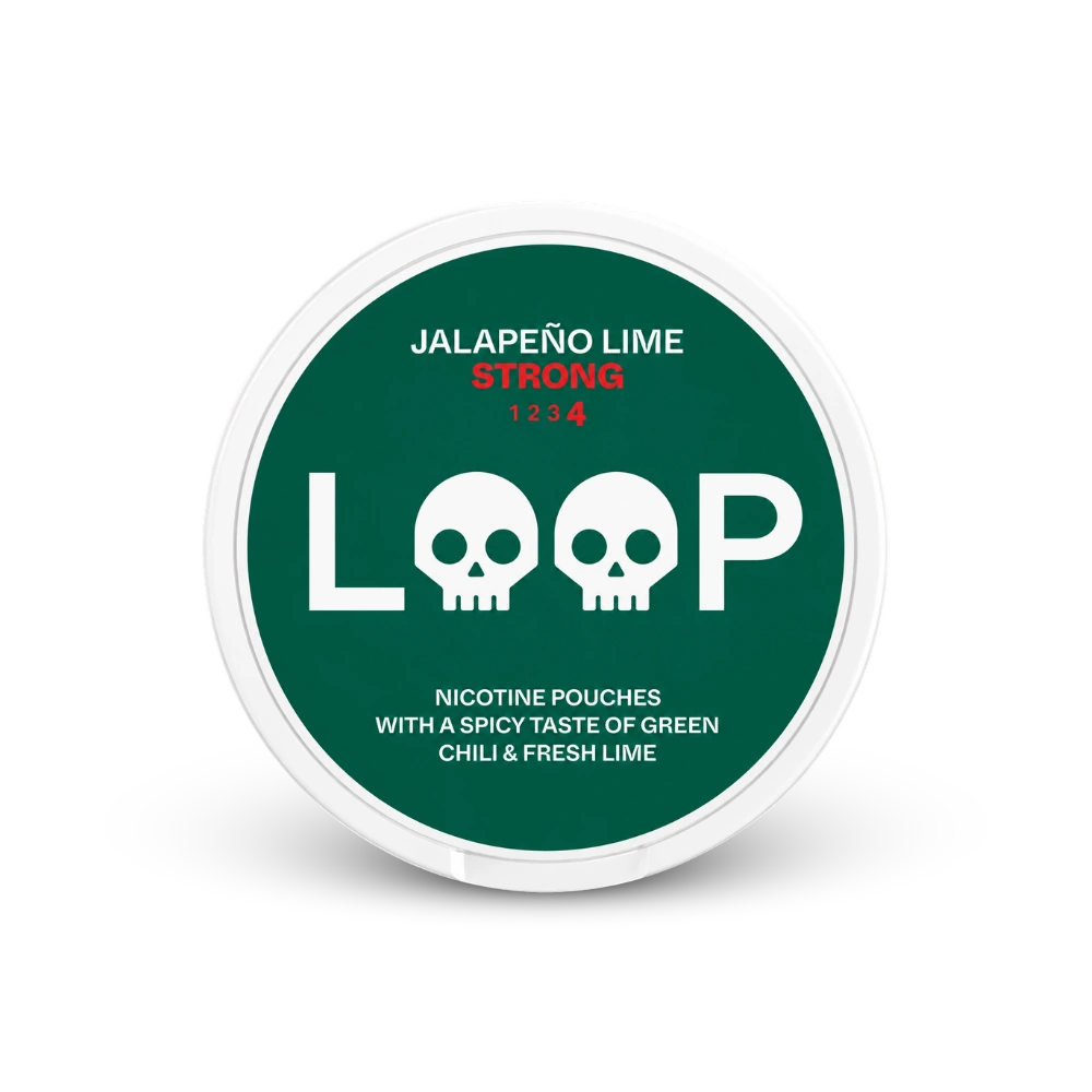 LOOP Jalapeno Lime Strong – puszka woreczków nikotynowych