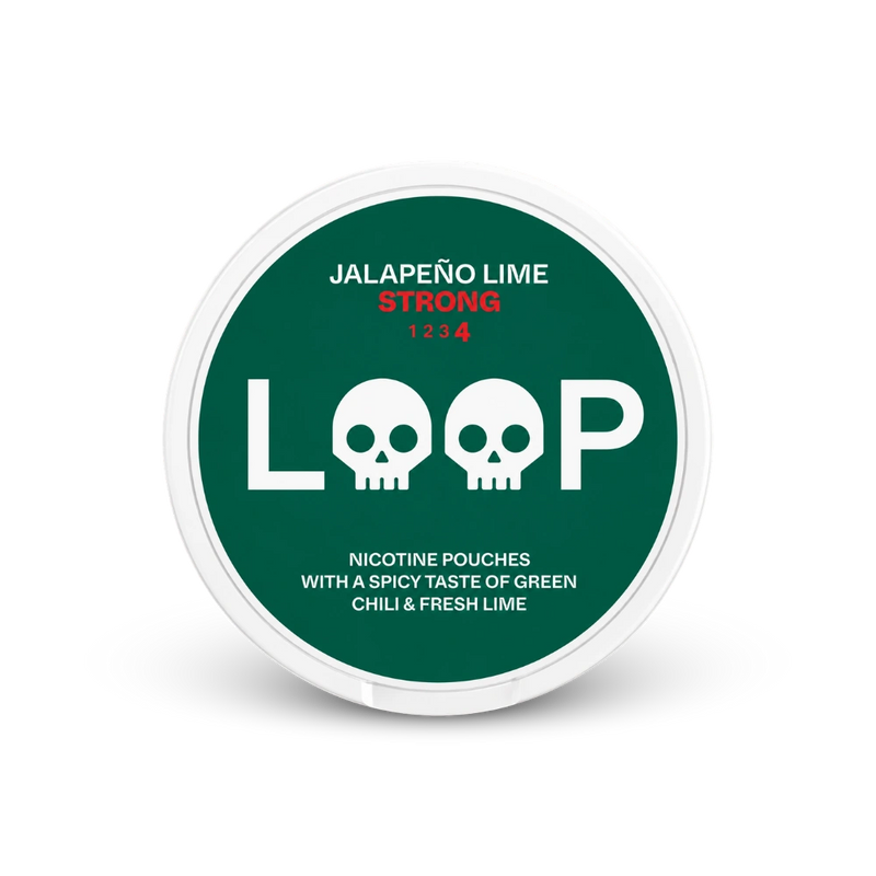 LOOP Jalapeno Lime Strong – puszka woreczków nikotynowych