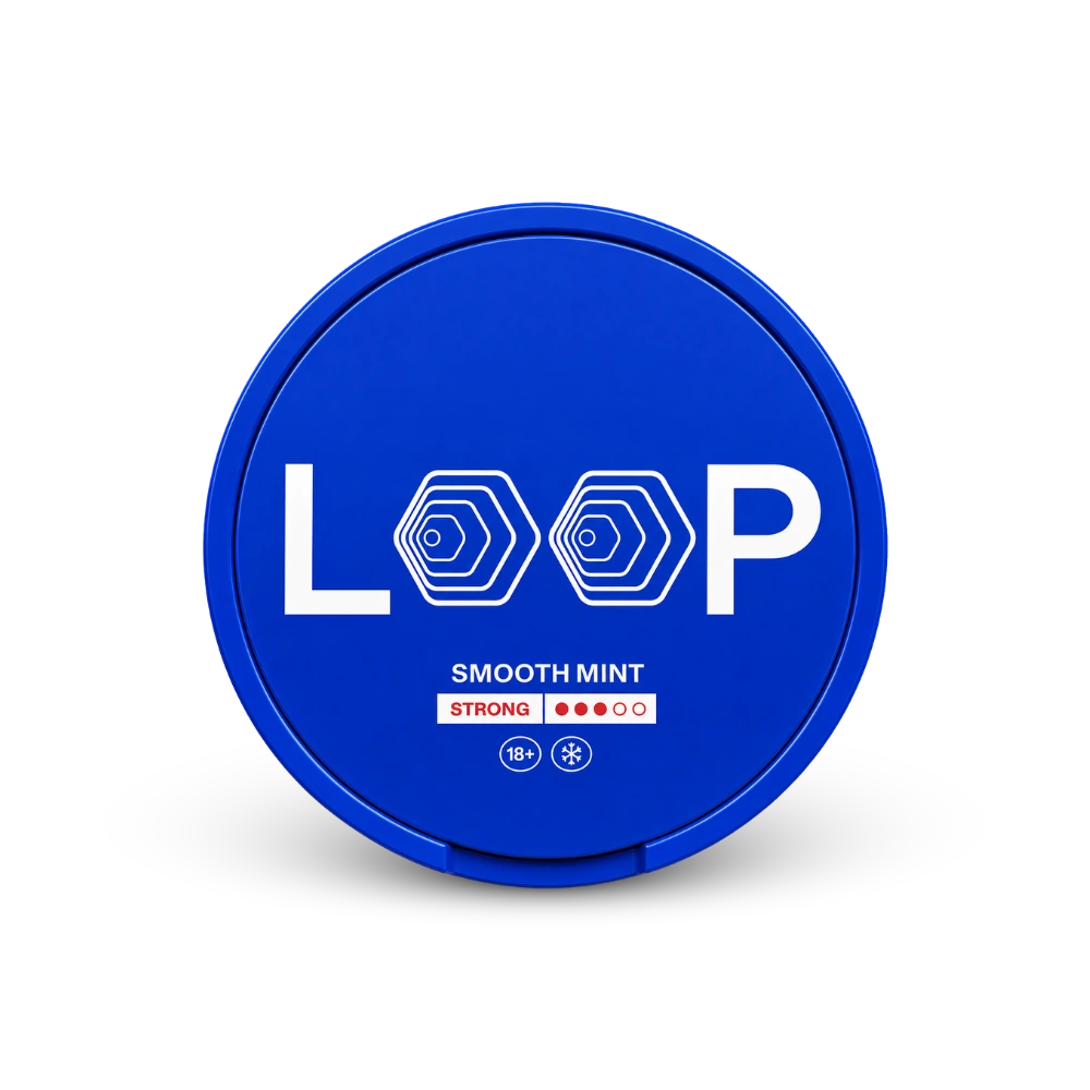 LOOP Smooth Mint Strong – puszka saszetki nikotynowej