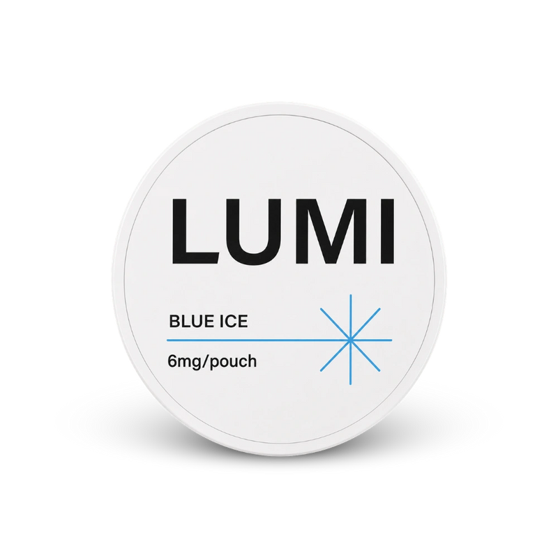 LUMI Blue Ice 6mg – puszka woreczków nikotynowych
