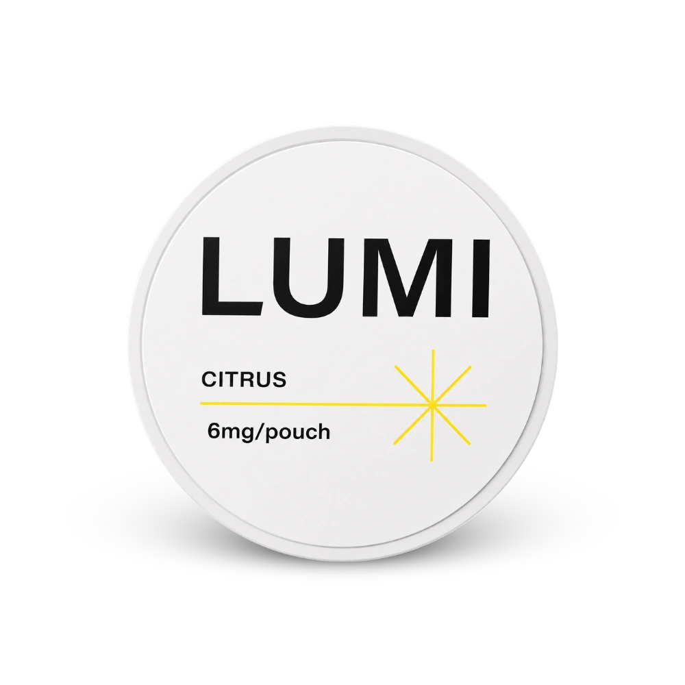 LUMI Citrus 6mg – puszka woreczków nikotynowych