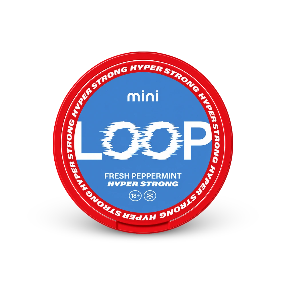 Loop Fresh Peppermint Mini Hyper – puszka saszetek nikotynowych