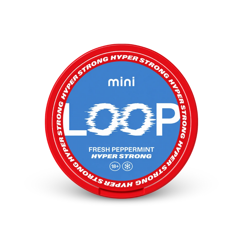 Loop Fresh Peppermint Mini Hyper – puszka saszetek nikotynowych