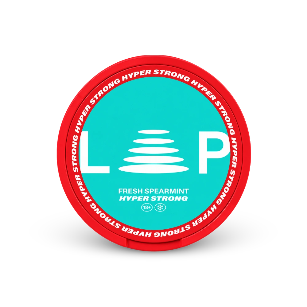Loop Fresh Spearmint Hyper – puszka saszetki nikotynowe