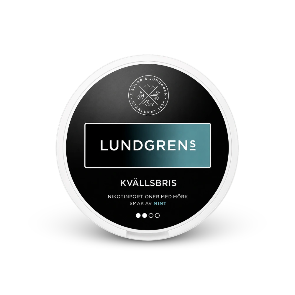 Lundgrens Kvällsbris – puszka nikotynowych saszetki
