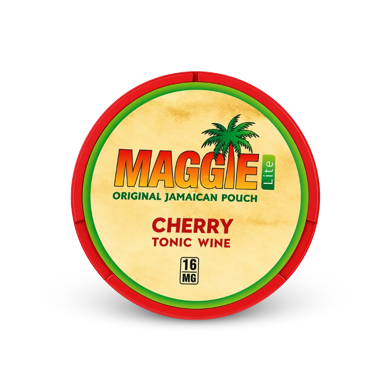 MAGGIE Lite Cherry Tonic Wine – puszka woreczków nikotynowych