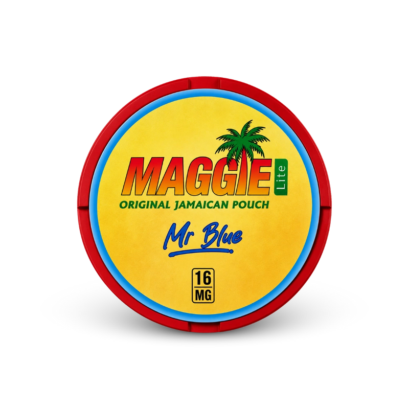 MAGGIE Lite Mr Blue – puszka saszetki nikotynowych