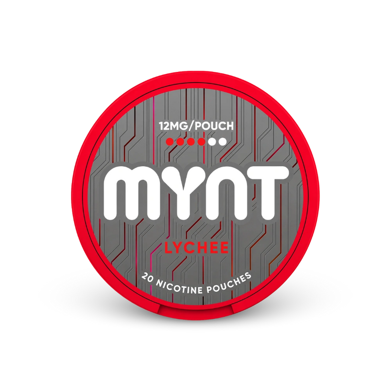 MYNT Lychee Medium – puszka woreczków nikotynowych