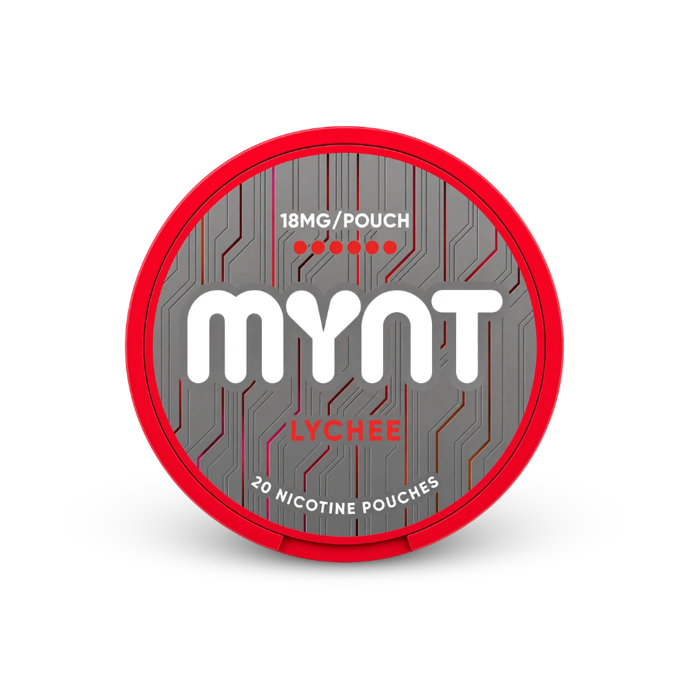 MYNT Lychee Strong – puszka woreczków nikotynowych