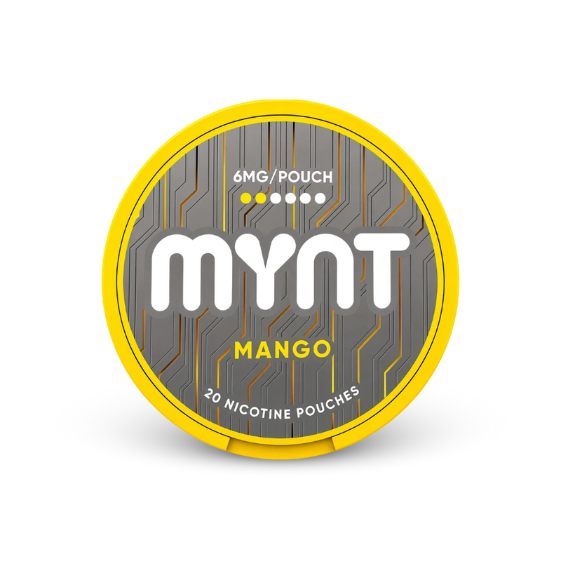 MYNT Mango Slim Regular – puszka woreczków nikotynowych