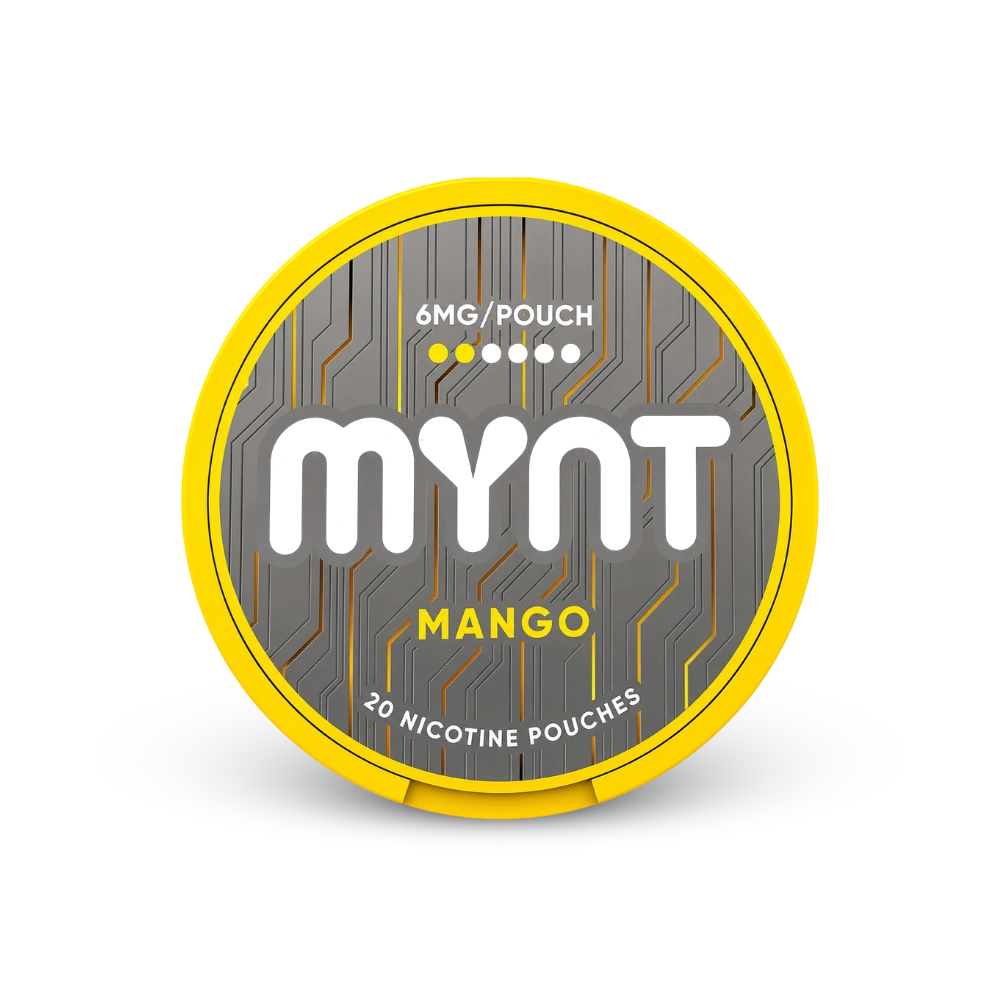 MYNT Mango Slim Regular – puszka woreczków nikotynowych