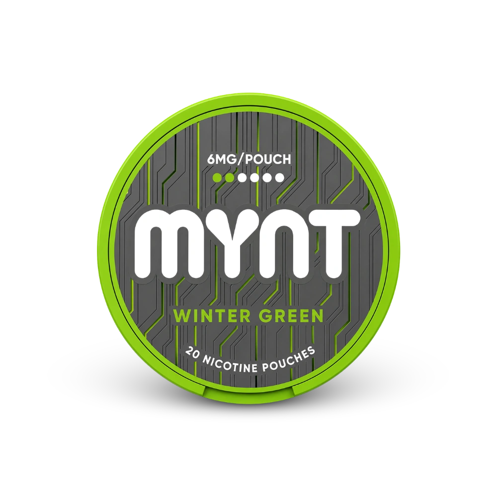 MYNT Winter Green Regular – puszka woreczków nikotynowych