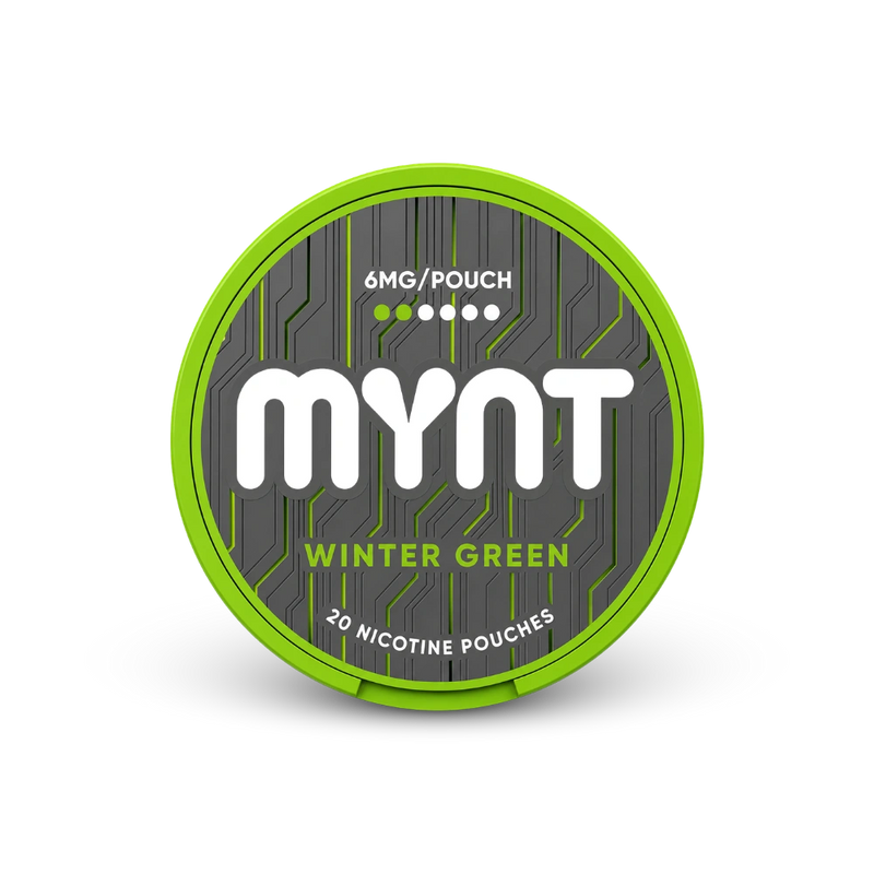 MYNT Winter Green Regular – puszka woreczków nikotynowych