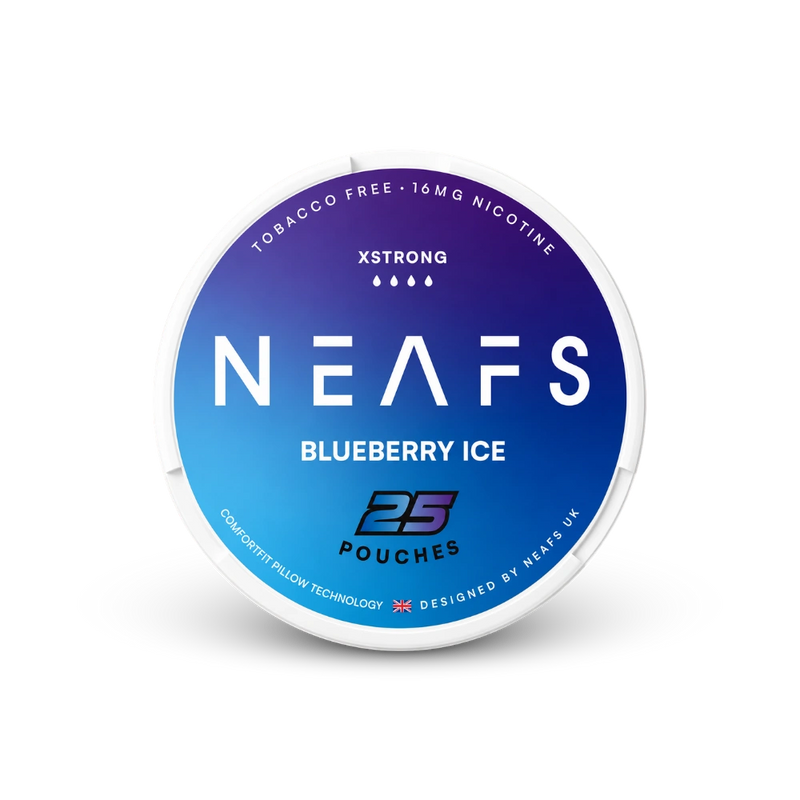 NEAFS Blueberry Ice Extra Strong – puszka saszetki nikotynowej