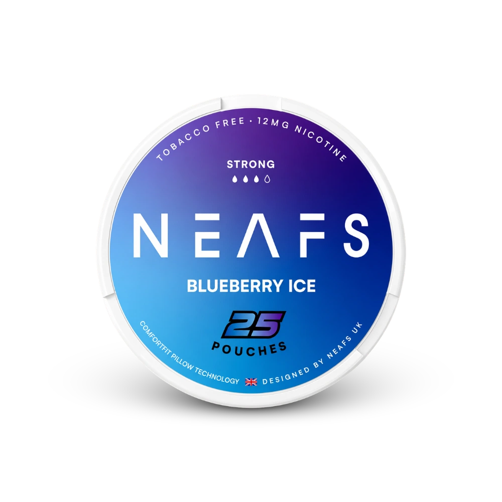 NEAFS Blueberry Ice Strong – puszka saszetki nikotynowej