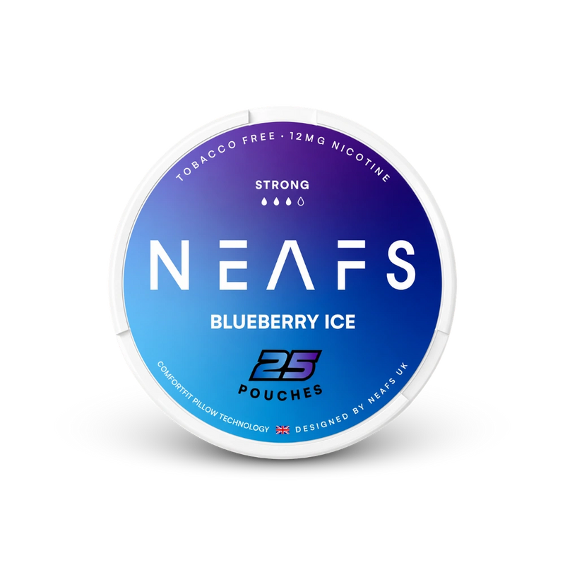 NEAFS Blueberry Ice Strong – puszka saszetki nikotynowej