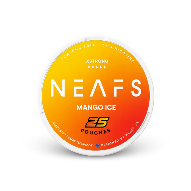 NEAFS Mango Ice Extra Strong – puszka woreczków nikotynowych