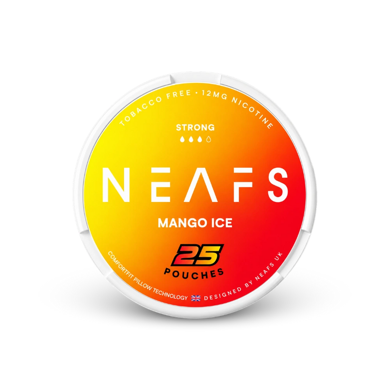 NEAFS Mango Ice Strong – puszka poduszek nikotynowych
