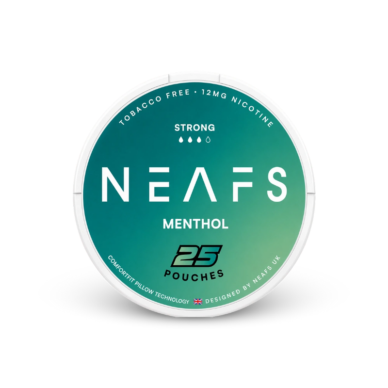 NEAFS Menthol Strong – puszka saszetkami nikotynowych